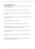 Fdny p-99 c of f questions and answers 