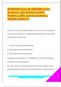 NURS5220 Exam &num;2 2025&sol;2026 Exam  Questions with Detailed Verified  Answers &lpar;100&percnt; Correct Answers&rpar; &vert;  Already Graded A&plus; 