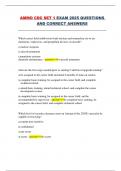 AMMO CDC Set 1 Exam 2025 &ndash; U&period;S&period; Air Force &ndash; Full Exam Preparation with Correct Answers