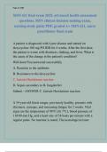 MSN 621 final exam 2025&comma; advanced health assessment  questions&comma; MSN clinical decision making exam&comma;  nursing study guide PDF&comma; graded A&plus; MSN 621&comma; nurse  practitioner final exam