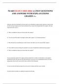 NS 660 EXAM 3 &lpar;2025-2026&rpar; LATEST QUESTIONS AND ANSWERS WITH EXPLANATIONS  GRADED A&plus;