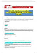 2024 NUR 1022C Fundamentals Final EXAM&sol;Complete Answered&sol;A&plus; GRADE&colon;- Keiser University