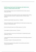 NHA Pharmacy Tech Practice Test Questions with 100&percnt; Correct Answers &vert; Verified &vert;Latest version 2025