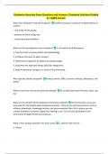 Guidewire  Bundled Exams with Verified Solutions&vert;Latest Update