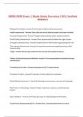 NRSG 2220 Exam 1 Study Guide Overview 100- Verified Answers&period;