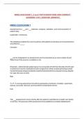 NRSG 2220 EXAM 1&comma; 2 and 3 WITH QUESTIONS AND CORRECT ANSWERS 100- VERIFIED &lpar;NEWEST&rpar; 
