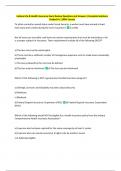 Indiana Life & Health Insurance Exam Review Questions and Answers &vert;Complete Solutions  Graded A&plus; &vert;100&percnt; Correct