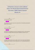 SC PROPERTY&comma; CASUALTY&comma; SURETY&comma; MARINE EXAM &sol; TEST REVIEW QUESTIONS & CERTIFIED SOLUTIONS &sol; 100&percnt; CORRECT&sol; ALREADY GRADED&comma; A&plus;  
