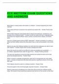 ECE MIDTERM EXAM QUESTIONS AND ANSWERS 