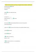 STA 261 Final Exam Questions and Answers &vert;Complete Solutions Graded A&plus; &vert;100&percnt; Correct 