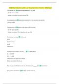 STA 261 Exam 1 Questions and Answers &vert;Complete Solutions Graded A&plus; &vert;100&percnt; Correct