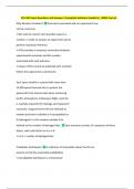 STA 261 Exam Questions and Answers &vert;Complete Solutions Graded A&plus; &vert;100&percnt; Correct 