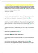 STA 261 Exam 1 Questions and Answers &vert;Complete Solutions Graded A&plus; &vert;100&percnt; Correct 