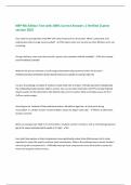 NRP 9th Edition Test with 100&percnt; Correct Answers &vert; Verified &vert;Latest version 2025