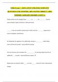 EDDA Exam 1  &vert; 2025 LATEST UPDATED&vert; COMPLETE QUESTIONS AND ANSWERS &vert; 100&percnt; RATED CORRECT &vert; 100&percnt; VERFIED &vert; ALREADY GRADED A&plus;&vert;GET A&plus;