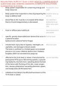 Maryville Patho NURS 611 Exam 2 2025 UPDATE&vert; COMPREHENSIVE QUESTIONS AND VERIFIED ANSWERS &lpar;COMPLETE SOLUTIONS&rpar; GUARANTEED SUCCESS &vert;GRADE A&plus;&excl;&excl; &lpar;100&percnt; ACCURATE&rpar; GET IT RIGHT&excl;
