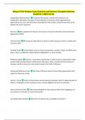 Missouri Title Producer Exam Questions and Answers &vert;Complete Solutions  Graded A&plus; &vert;100&percnt; Correct 