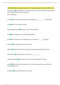 NUTR 280 final Exam Questions and Answers &vert;Complete Solutions Graded A&plus; &vert;100&percnt; Correct