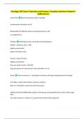 Sociology 1301 Exam 3 Questions and Answers &vert;Complete Solutions Graded A&plus;  &vert;100&percnt; Correct 