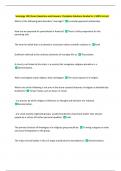 Sociology 1301 Exam Questions and Answers &vert;Complete Solutions Graded A&plus; &vert;100&percnt; Correct