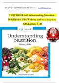 TEST BANK for Nutrition&colon; Concepts and Controversies 16th Edition Test Bank - Complete Guide for Student Success Newest Version