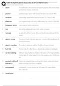 CSET Multiple Subjects Subtest 2&colon; Science&semi; Mathematics