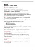 Biologie samenvatting hoofdstuk 1&comma; Nectar editie 4&period;1
