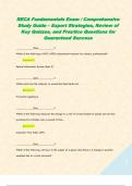 RECA Fundamentals Exam &sol; Comprehensive Study Guide &ndash; Expert Strategies&comma; Review of Key Quizzes&comma; and Practice Questions for Guaranteed Success  