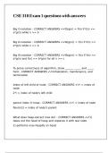 CSE 310 Exam 1 questions with answers