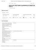 BUNDLE FOR NGN ATI Comprehensive predictor Test 
