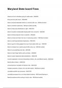 Maryland State board Fines NEWEST 2025&sol;2026 ACTUAL EXAM COMPLETE QUESTIONS AND CORRECT DETAILED ANSWERS &lpar;VERIFIED ANSWERS&rpar; &vert;ALREADY GRADED A&plus;&vert;&vert;BRAND NEW&excl;&excl;