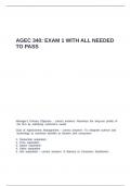 AGEC 340- EXAM 1 WITH ALL NEEDED TO PASS