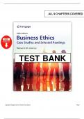 Business Ethics&colon; Case Studies and Selected Readings &ndash; Jennings&comma; 10th Edition &ndash; Complete Test Bank with Answers