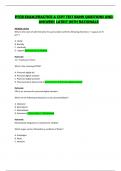 STUDY BUNDLE&vert; PTCB EXAM&comma;PRACTICE & CSPT TEST BANK QUESTIONS AND ANSWERS LATEST WITH RATIONALE&vert;GRADED A&plus; DEAL&excl;&excl;
