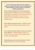 ALTA CALT FINAL EXAM LATEST 2025 ACTUAL EXAM WITH  COMPLETE QUESTIONS AND CORRECT DETAILED ANSWERS &lpar;100&percnt;  VERIFIED ANSWERS&rpar; &vert;ALREADY GRADED A&plus;&vert; &vert;&vert;PROFESSOR  VERIFIED&vert;&vert; &vert;&vert;BRANDNEW&excl;&excl;&excl;&vert;&vert;