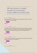 RBT Exam Scenarios &sol; Complete Questions & Correct Detailed Answers &lpar;100&percnt; Correct&rpar; 2025 &sol; 2026&period; 