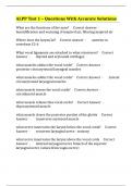 ALPP Test 1 &ndash; Questions With Accurate Solutions