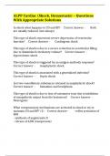 ALPP Cardiac &lpar;Shock&comma; Hemostasis&rpar; &ndash; Questions With Appropriate Solutions