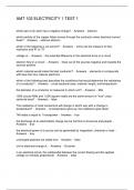 AMT 102 ELECTRICITY 1 TEST 1