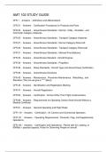 AMT 102 STUDY GUIDE