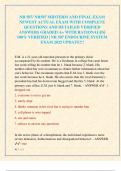 NR 507&sol; NR507 MIDTERM AND FINAL EXAM  NEWEST ACTUAL EXAM WITH COMPLETE  QUESTIONS AND DETAILED VERIFIED  ANSWERS GRADED A&plus; WITH RATIONALES&vert;  100&percnt; VERIFIED &vert; NR 507 ENDOCRINE SYSTEM  EXAM 2025 UPDATE&excl;&excl;&excl;