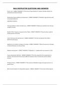 NAUI INSTRUCTOR QUESTIONS AND ANSWERS