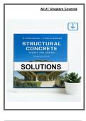 Solution Manual for Structural Concrete&colon; Theory and Design &lpar;7th Edition&comma; 2021&rpar; by Nadim Hassoun &ndash;  Covers All 21 Chapters