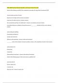BUSA 4000 Final Exam Review Questions and Answers Solved Correctly 