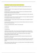 BUSA 4000 Exam 1 Questions and Answers Solved Correctly Rated A&plus;