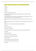 MGT 8803 - FINANCIAL ACCOUNTING EXAM 1 STUDY SET QUESTIONS SOLVED CORRECTLY 