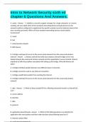 Intro to Network Security sixth ed chapter 6 Questions And Answers&period;