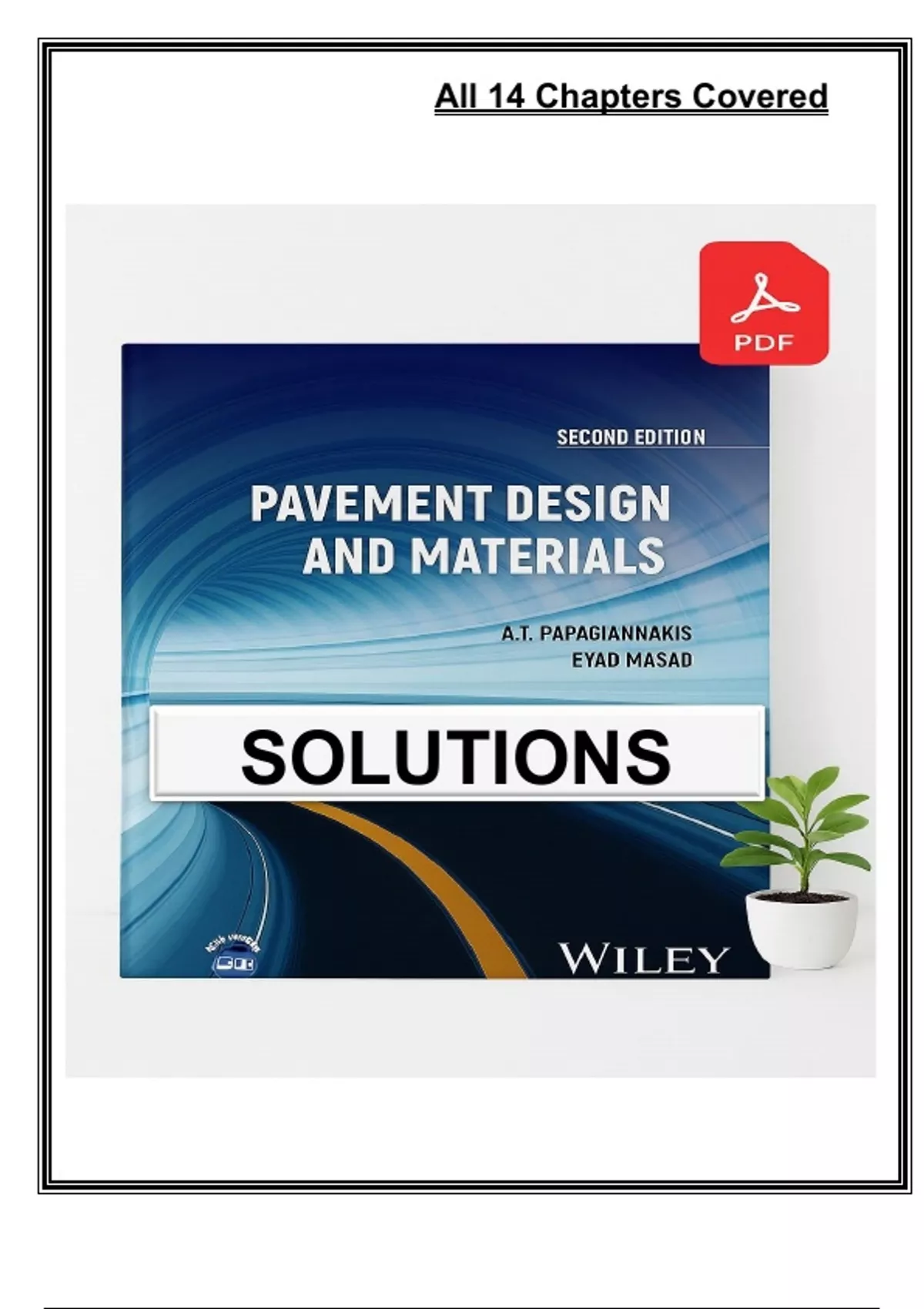 Solutions Manual for Pavement Design and Materials (2nd Edition, 2024 ...