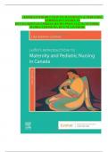Introduction to Maternity and Pediatric Nursing in Canada&comma; 1st Edition &ndash; Leifer &ndash; Complete Test Bank with Questions and Answers