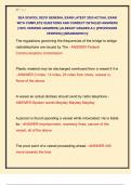 SEA SCHOOL DECK GENERAL EXAM LATEST 2025 ACTUAL EXAM  WITH COMPLETE QUESTIONS AND CORRECT DETAILED ANSWERS  &lpar;100&percnt; VERIFIED ANSWERS&rpar; &vert;ALREADY GRADED A&plus;&vert; &vert;&vert;PROFESSOR  VERIFIED&vert;&vert; &vert;&vert;BRANDNEW&excl;&excl;&excl;&vert;&vert; 